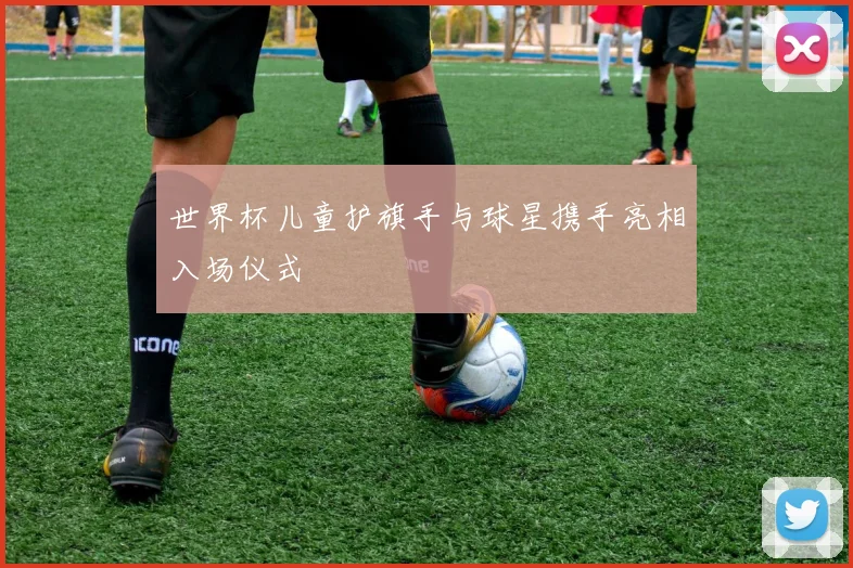 世界杯儿童护旗手与球星携手亮相入场仪式